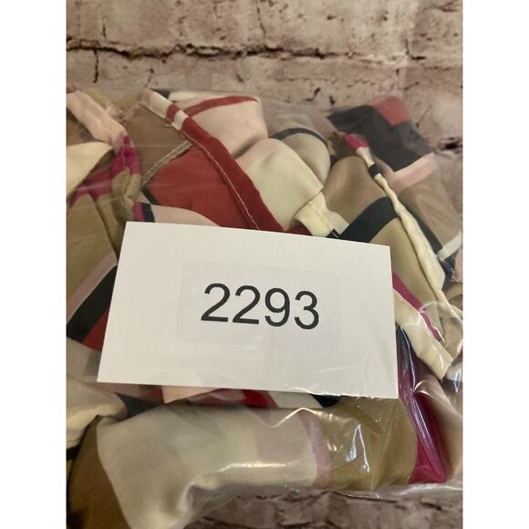 Carolina Bay Shirt Womens 22W Pink Satin Retro Button Up Long Sleeve Plus Size - Picture 9 of 12